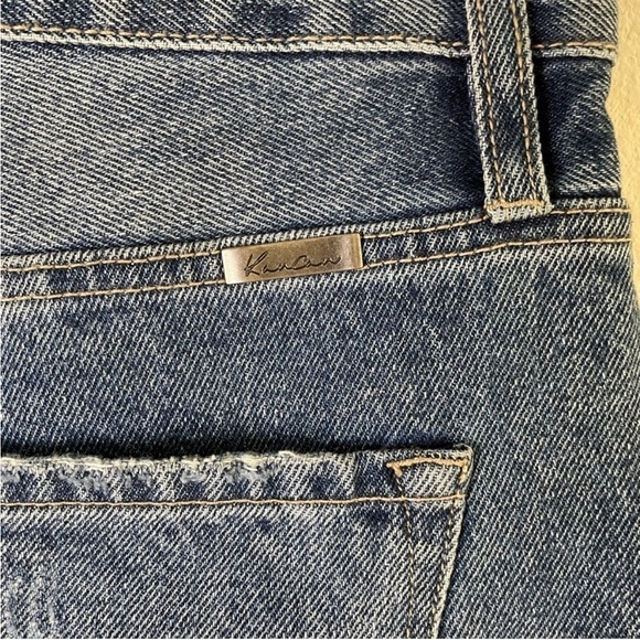 KANCAN Kerrington Distressed High Rise Mom Jeans size 27 - Picture 5 of 12